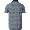 image:imageGioberti Mens Regular Fit Yarn Dye Striped Short Sleeve Polo Shirt with PocketNavy  Style 942