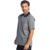 image:imageGioberti Mens Regular Fit Yarn Dye Striped Short Sleeve Polo Shirt with PocketNavy  Style 942