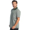 image:imageGioberti Mens Regular Fit Yarn Dye Striped Short Sleeve Polo Shirt with PocketOlive  Style 942
