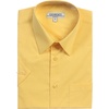 image:imageGioberti Mens Short Sleeve Solid Dress ShirtBanana