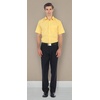 image:imageGioberti Mens Short Sleeve Solid Dress ShirtBanana