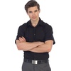 image:imageGioberti Mens Short Sleeve Solid Dress ShirtBlack  2017