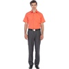 image:imageGioberti Mens Short Sleeve Solid Dress ShirtCoral