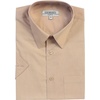 image:imageGioberti Mens Short Sleeve Solid Dress ShirtKhaki