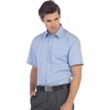 image:imageGioberti Mens Short Sleeve Solid Dress ShirtLight Blue