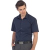 image:imageGioberti Mens Short Sleeve Solid Dress ShirtNavy