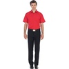 image:imageGioberti Mens Short Sleeve Solid Dress ShirtRed