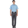image:imageGioberti Mens Short Sleeve Solid Dress ShirtSky Blue