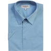 image:imageGioberti Mens Short Sleeve Solid Dress ShirtSky Blue