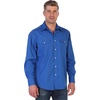 image:imageGioberti Mens Solid Long Sleeve Western Shirt with Pearl Snapon ButtonsRoyal Blue