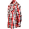 image:imageGioberti Mens Western Plaid Long Sleeve Shirt with Pearl Snapon1036w  Red  Navy  White