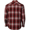 image:imageGioberti Mens Western Plaid Long Sleeve Shirt with Pearl Snapon1088w  Black  Red