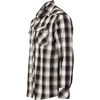 image:imageGioberti Mens Western Plaid Long Sleeve Shirt with Pearl Snapon1095w  Black  White Checkered