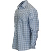 image:imageGioberti Mens Western Plaid Long Sleeve Shirt with Pearl Snapon211w  Light Blue  Yellow  White