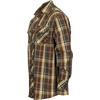 image:imageGioberti Mens Western Plaid Long Sleeve Shirt with Pearl Snapon26w  Brown  Yellow  Turquoise