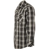 image:imageGioberti Mens Western Plaid Long Sleeve Shirt with Pearl Snapon632w  Black  White