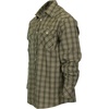 image:imageGioberti Mens Western Plaid Long Sleeve Shirt with Pearl Snapon6w  Sage  Olive  Khaki
