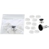 image:imageGioberti Mens Wing Tip Collar Tuxedo Dress Shirt with Bow TieWhite