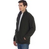 image:imageGioberti Mens Zip Up Reversible Polar Fleece Heavy JacketOlive  Charcoal