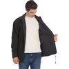 image:imageGioberti Mens Zip Up Reversible Polar Fleece Heavy JacketOlive  Charcoal