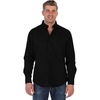 image:imageGioberti Mens 100 Cotton Long Sleeve Casual Twill Oxford ShirtBlack
