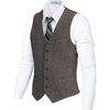 8 - Light Brown Herringbone