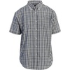image:imageGioberti Mens Casual Plaid Button Down Short Sleeve Shirt1018  Navy  White