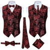 Metallic Black / Red