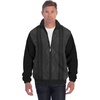 image:imageGioberti Mens Full Zip Lightweight Geometric Design Cardigan SweaterBlack