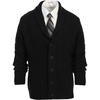 Black - With Faux Suede Elbow Patch