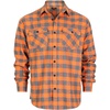 1137 - Orange / Gray Check Plaid