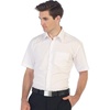 image:imageGioberti Mens Short Sleeve Solid Dress ShirtWhite
