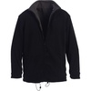 image:imageGioberti Mens Zip Up Reversible Polar Fleece Heavy JacketBlack  Charcoal