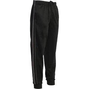 image:imageGioberti Mens Athletic Track Pants with Ribbed Cuff LegBlack  Charcoal