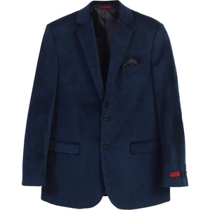 image:imageGioberti Mens Formal Super Soft Velvet Blazer JacketNavy