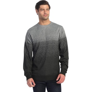 image:imageGioberti Mens Jacquard Crew Neck Pullover SweaterGray